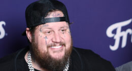 Jelly Roll’s slimmed-down figure seen at Academy of Country Music Awards event as he flashes big smile after weight loss