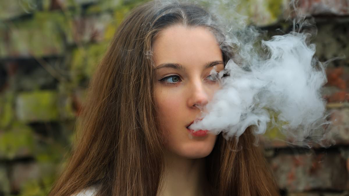 Number of young adults vaping triples in two years as nicotine use soars but smoking continues to decline, study shows