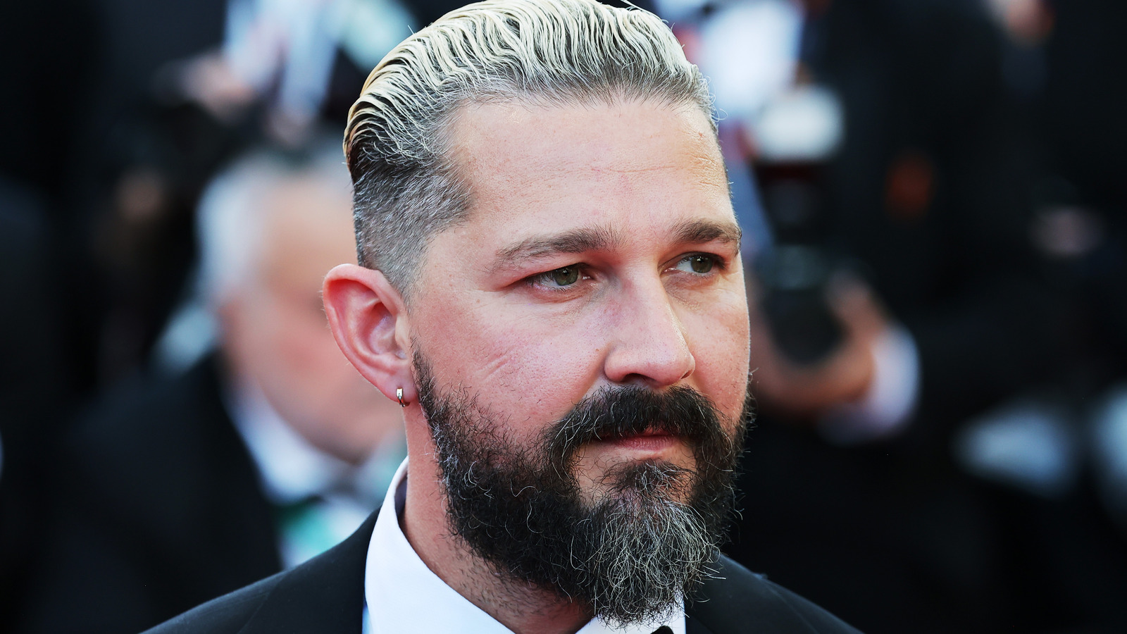 Shia LaBeouf's Hair Transformation On Cannes Red Carpet Can't Bleach His Tragic Reputation