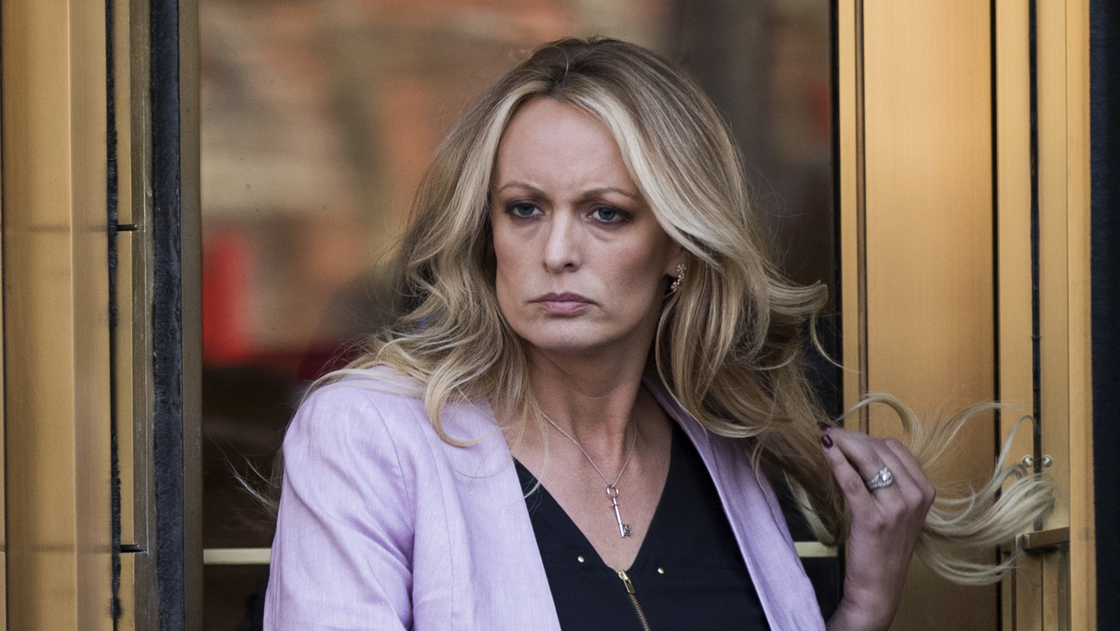 Stormy Daniels' Outfit Arriving To Trump Trial Caused Quite The Buzz