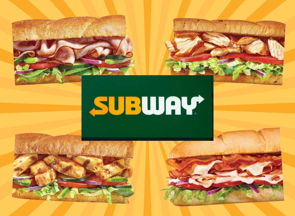 10 Healthiest Subway Sandwiches, According to Dietitians