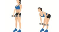 illustration of dumbbell deadlift