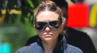 Ashley Olsen spotted in ultra-rare outing as she ditches typically-chic clothes for sweatpants and flip flops at NYC spa