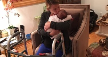 Childbirth paralyzed me from the waist down after nurses left my legs in a nerve-crushing position for 7 hours