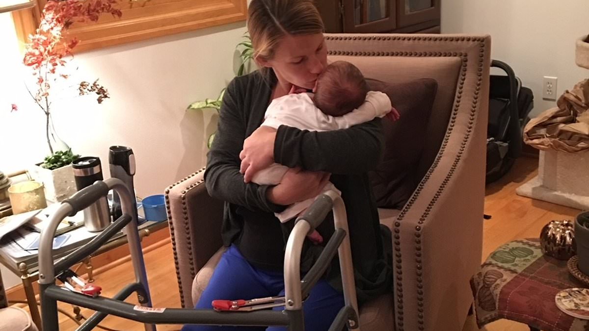 Childbirth paralyzed me from the waist down after nurses left my legs in a nerve-crushing position for 7 hours