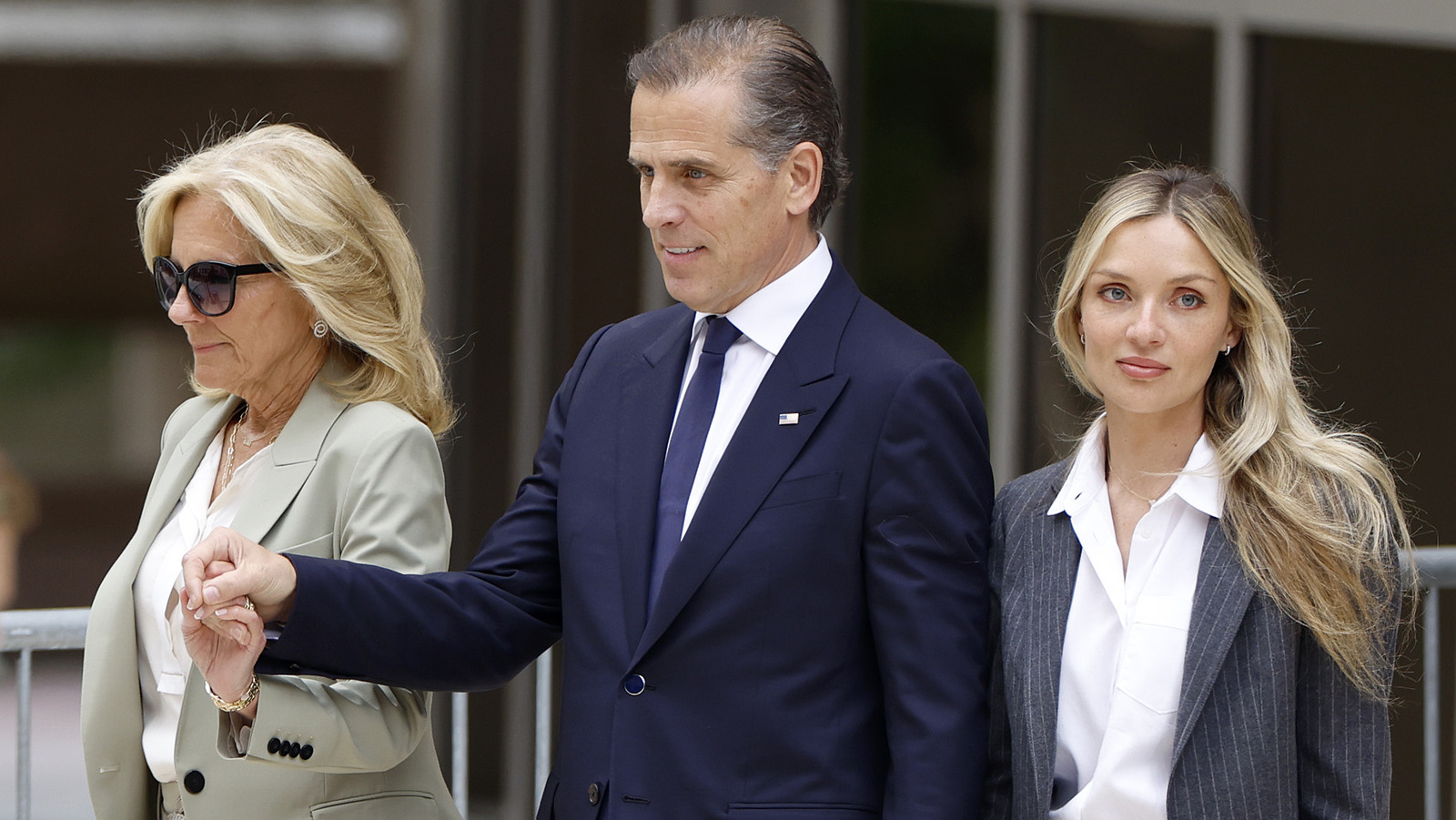 Hunter And Jill Biden's Hand-In-Hand Display After His Guilty Verdict Is On Everyone's Lips