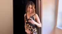 Mandy Moore displays growing baby bump and jokes ‘I don’t have to camouflage anymore’ after revealing third pregnancy