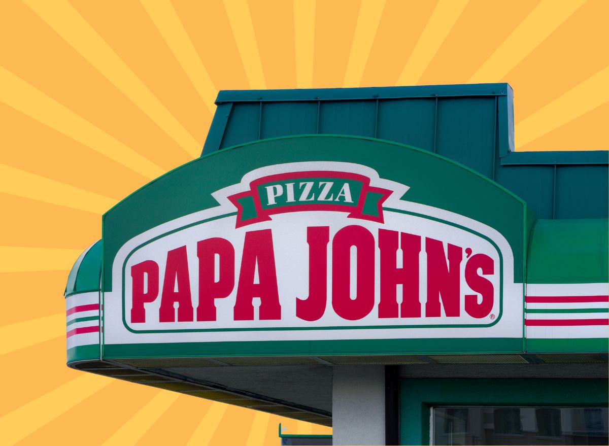 Papa Johns store sign