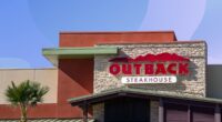 front of an Outback Steakhouse