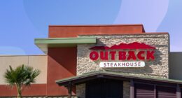 front of an Outback Steakhouse