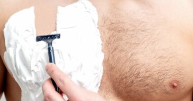 Why manscaping could give you gangrene: The expert advice men who want to remove all their body hair should read...