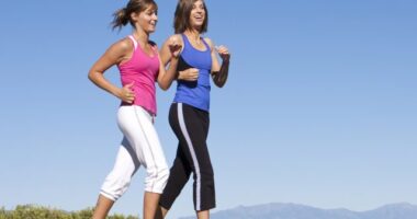 women doing walk and talks for outdoor exercise