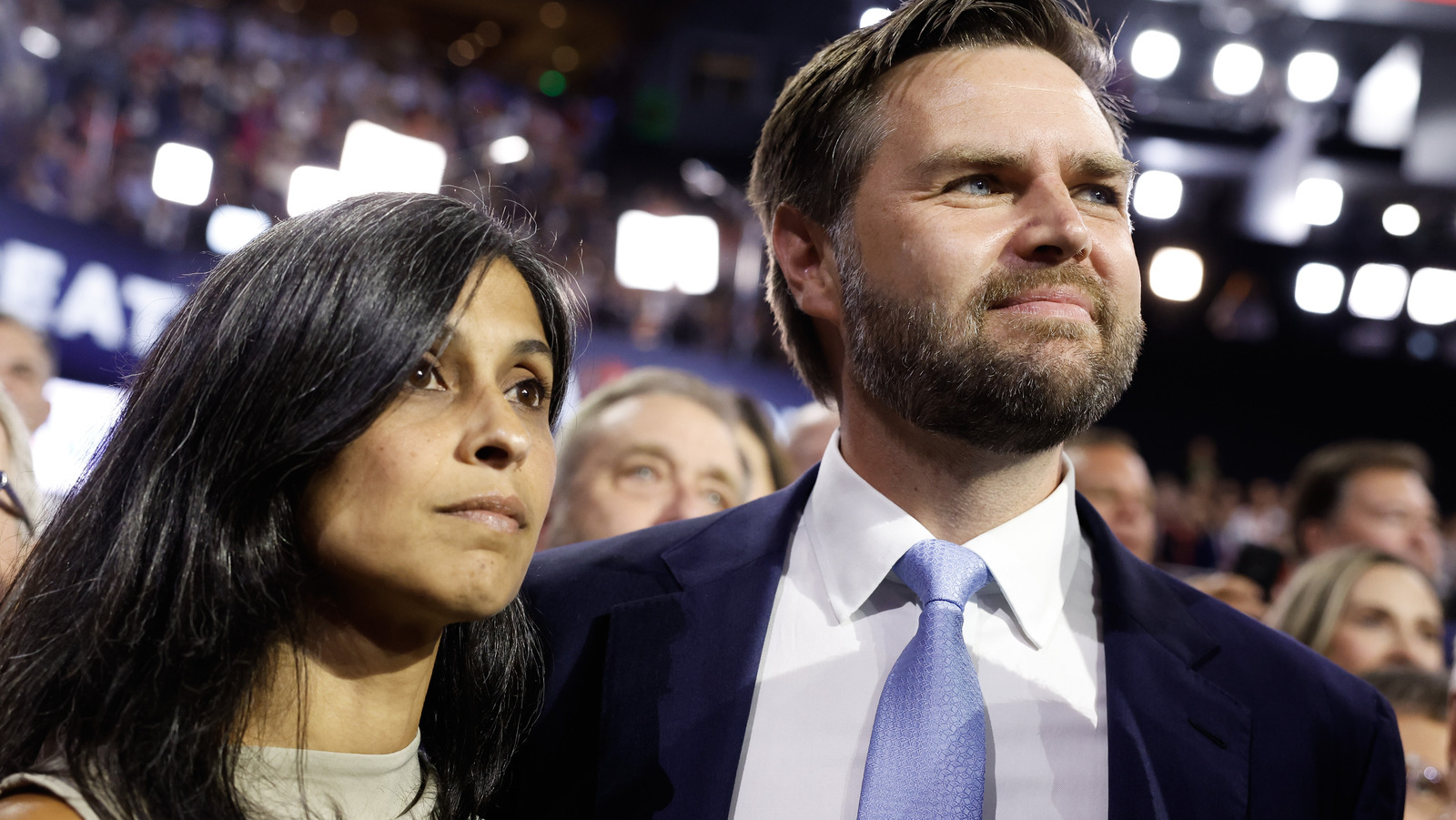 Body Language Expert Spots Blip Of Tension From JD Vance's Wife In Pre-VP Interview