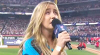 Ingrid Andress sings ‘worst National Anthem of all time’ at 2024 Home Run Derby as MLB fans say ‘our ears are bleeding’