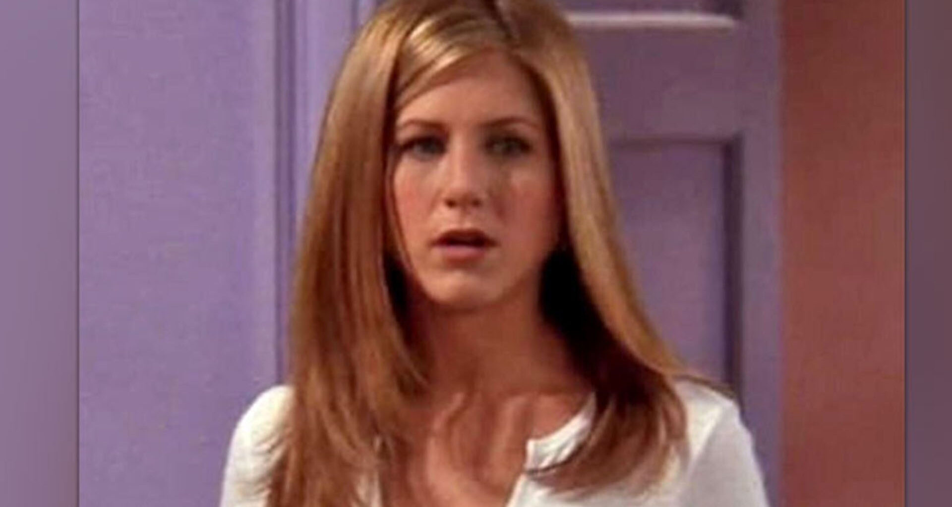 Jennifer Aniston channels Friends character Rachel Green as she goes braless under tank while on set of The Morning Show