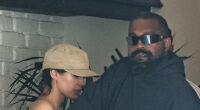 Kanye West attempts to hide wife Bianca Censori from cameras as she steps out wearing a nude sheer top in Los Angeles