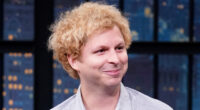 Michael Cera looks unrecognizable with bleached hair as actor makes rare late-night TV appearance