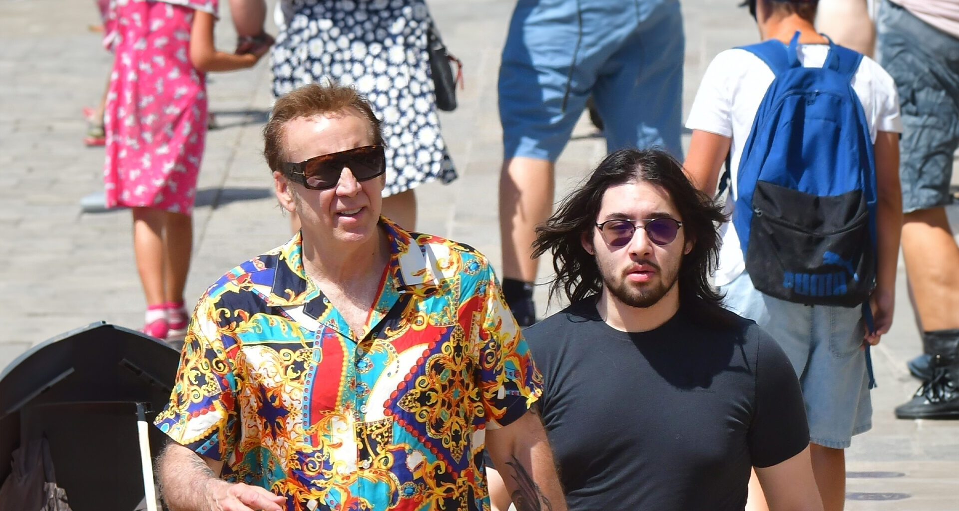 Nicolas Cage’s son Kal-El Coppola, 18, is completely unrecognizable all grown up as he’s seen for first time in 10 years