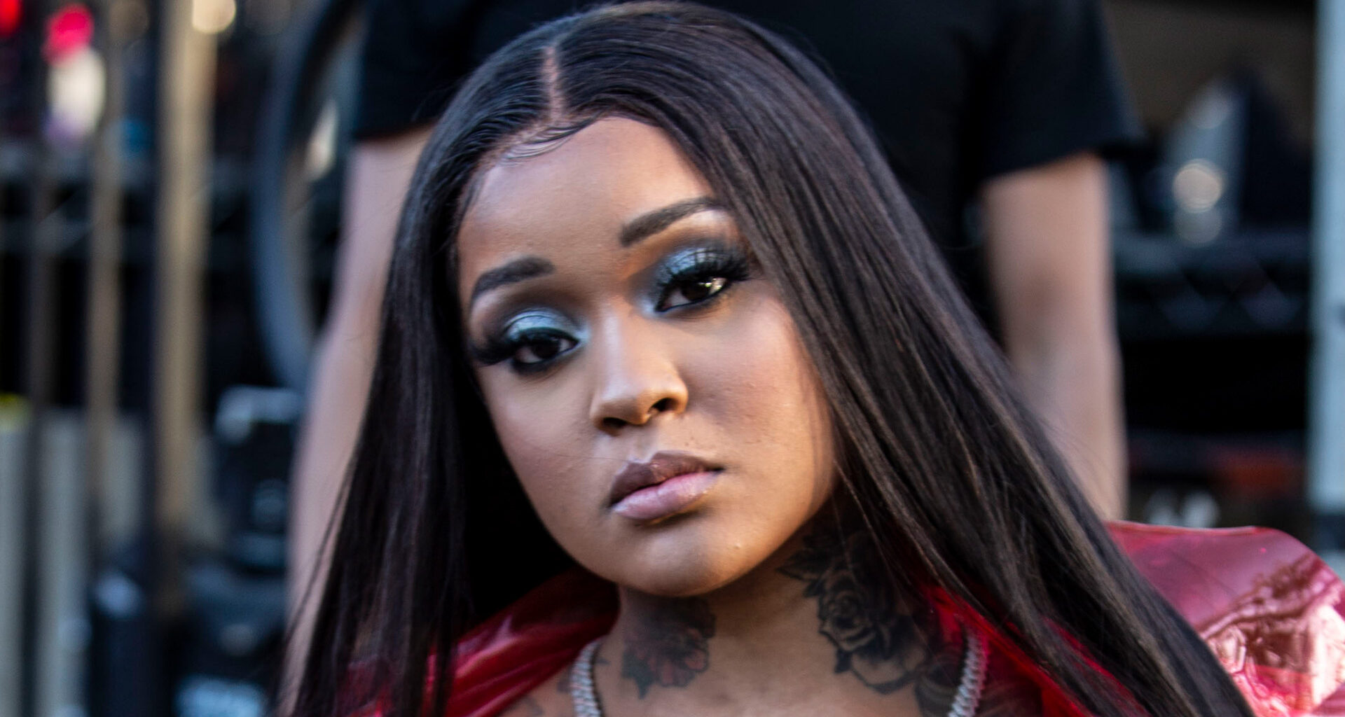 Rapper Stunna Girl says she got shot and shares gruesome video of bloody chest injury as fans ‘pray she’ll be OK’