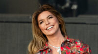 Shania Twain, 58, reveals weight loss as she performs in miniskirt and low-cut top at London music festival