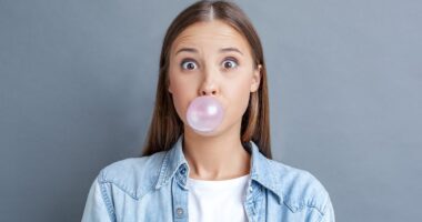 Swallow your chewing gum? Experts warn it raises risk of a gruesome medical condition... which also hits girls who chew their hair