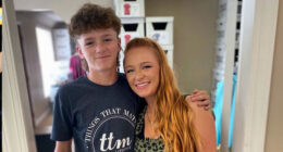 Teen Mom fans praise ‘he’s so grown!’ as Maci Bookout’s son Bentley, 15, looks ‘so handsome’ in rare pic with grandma