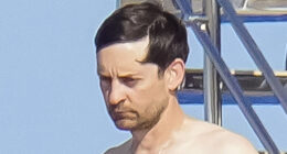Tobey Maguire, 49, seen with mystery bikini-clad woman on yacht weeks after he was spotted with Lily Chee, 20, in NYC
