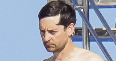 Tobey Maguire, 49, seen with mystery bikini-clad woman on yacht weeks after he was spotted with Lily Chee, 20, in NYC