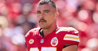 Travis Kelce's New Chiefs Training Camp Look Goes Viral For All The Wrong Reasons