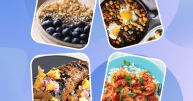 healthy meal plan recipes design