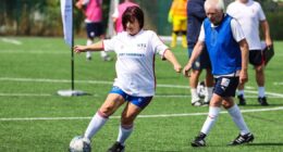 ‘I have Parkinson’s and play walking football for England - more women should try it'