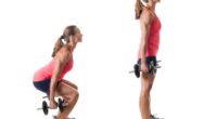 dumbbell squats demonstration