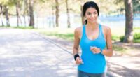 woman walking outdoors, concept of benefits of walking every day