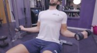 Seated Wide-Grip Dumbbell Curls