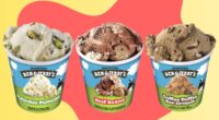 A trio of Ben & Jerry