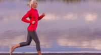 fit woman running outdoors, concept of best type of exercise for weight loss