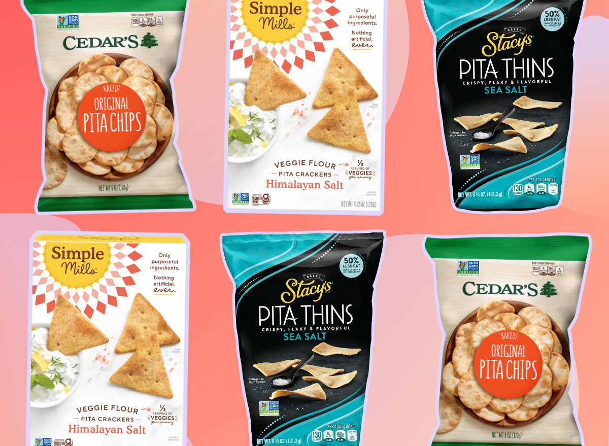 6 Healthiest Pita Chip Brands—and 3 To Avoid