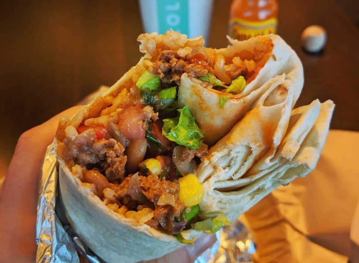 qdoba impossible burrito