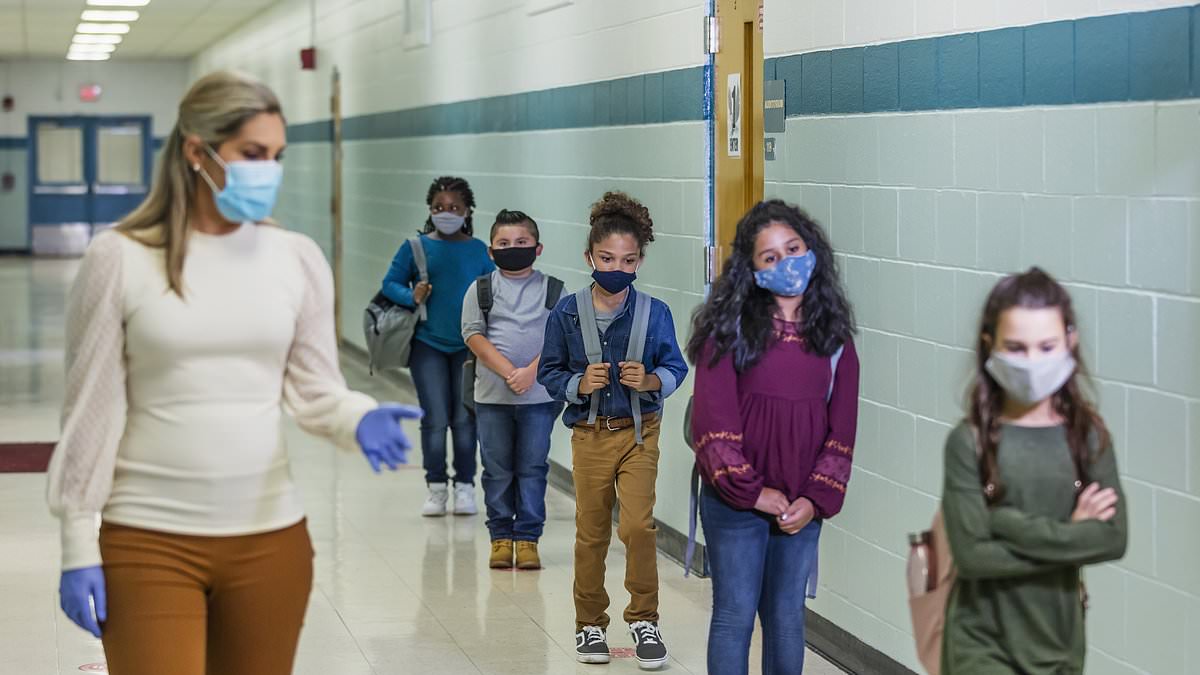 Covid surge forces schools to close and bring back pandemic-era measures- and more are at risk as millions head back to class next week