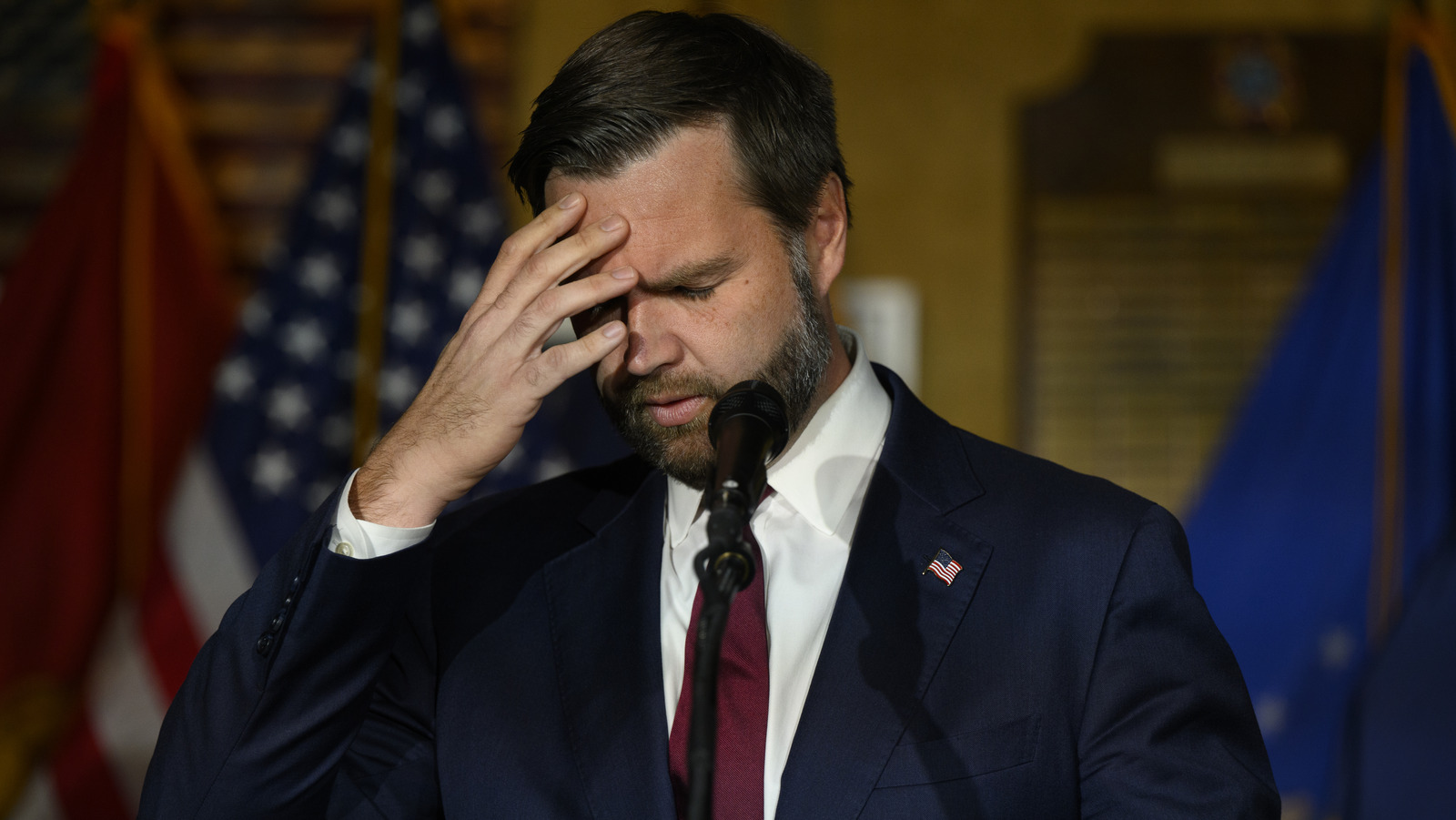 JD Vance's New Weird Haircut Makes Donald Trump's Combover Look Like A Work Of Art