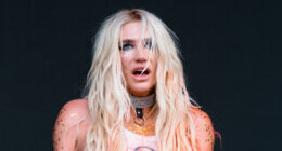 Kesha bleeds on stage at Lollapalooza after prop switched for ‘real butcher knife’ as star confirms she ‘didn’t know’