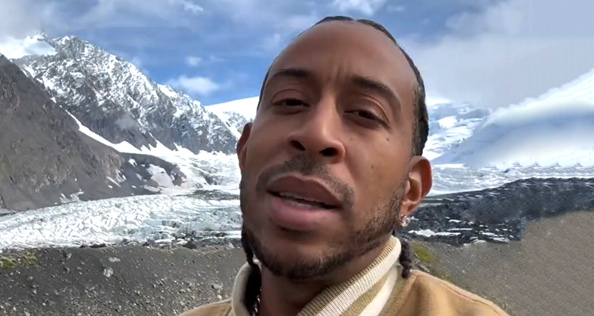 Ludacris sparks concern by drinking glacier water in Alaska as fans warn him about dangerous ‘bacteria and viruses’