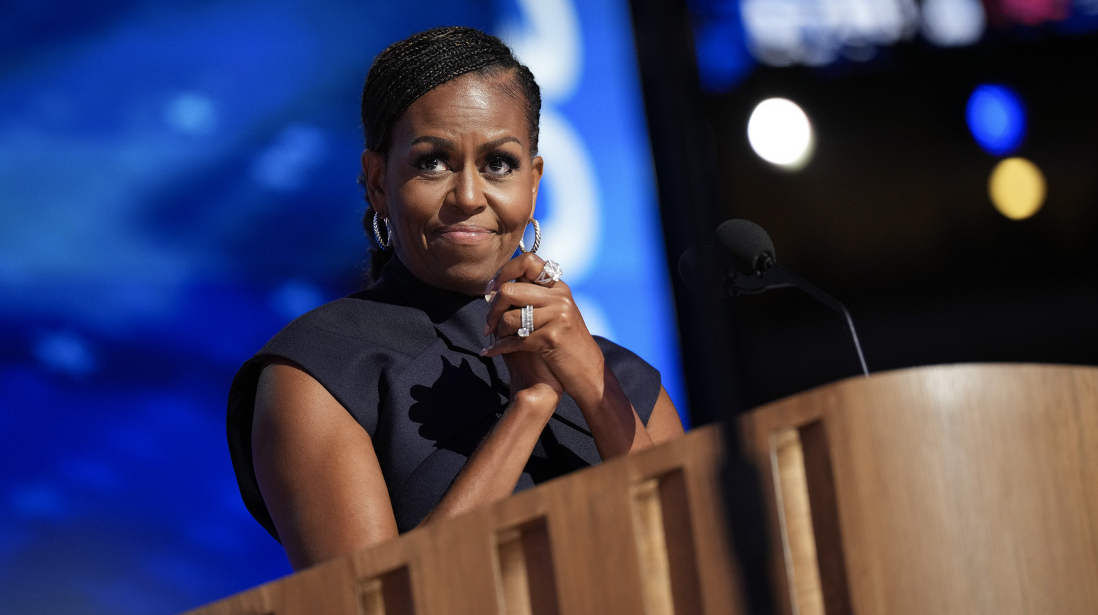 Michelle Obama's 2024 DNC Speech Has Melania Trump On Everyone's Lips