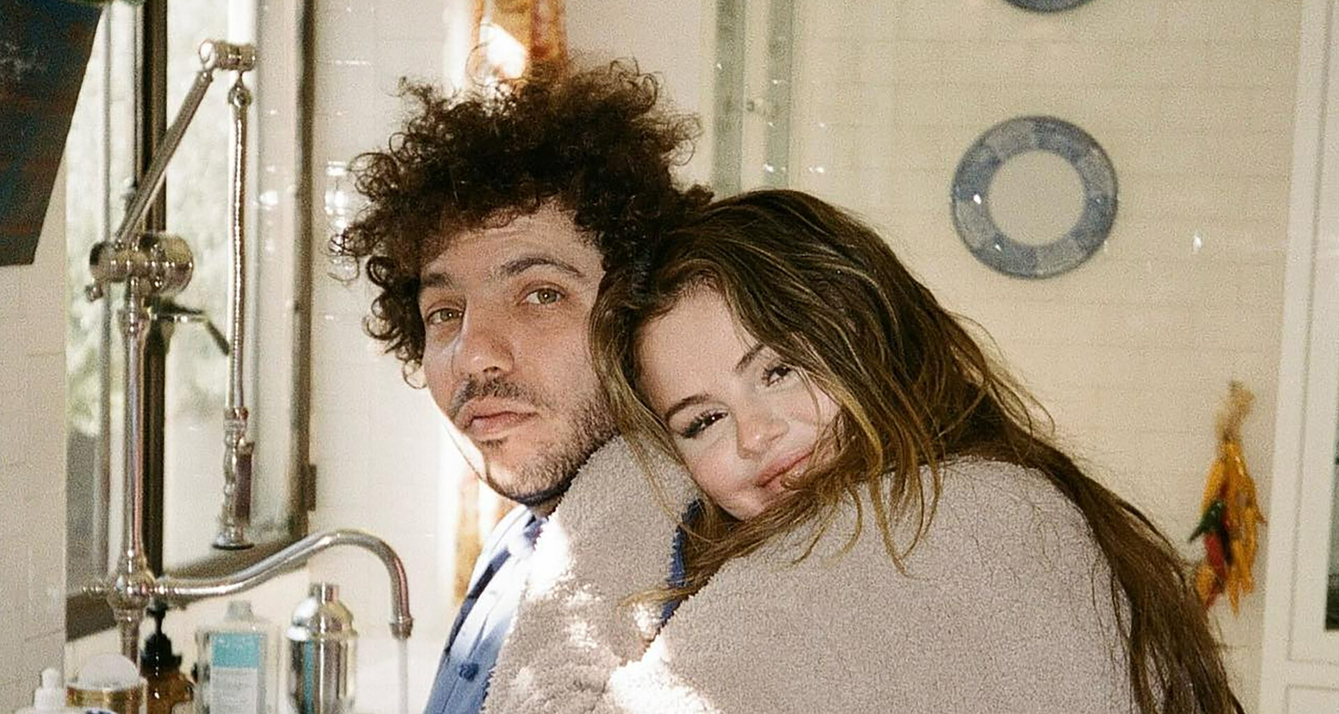 Selena Gomez drops another clue she’s engaged to boyfriend Benny Blanco as she visits classrooms for Rare Beauty charity