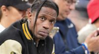 Travis Scott ‘arrested in Paris over drunken brawl with his own bodyguard’ at hotel after going to Olympics