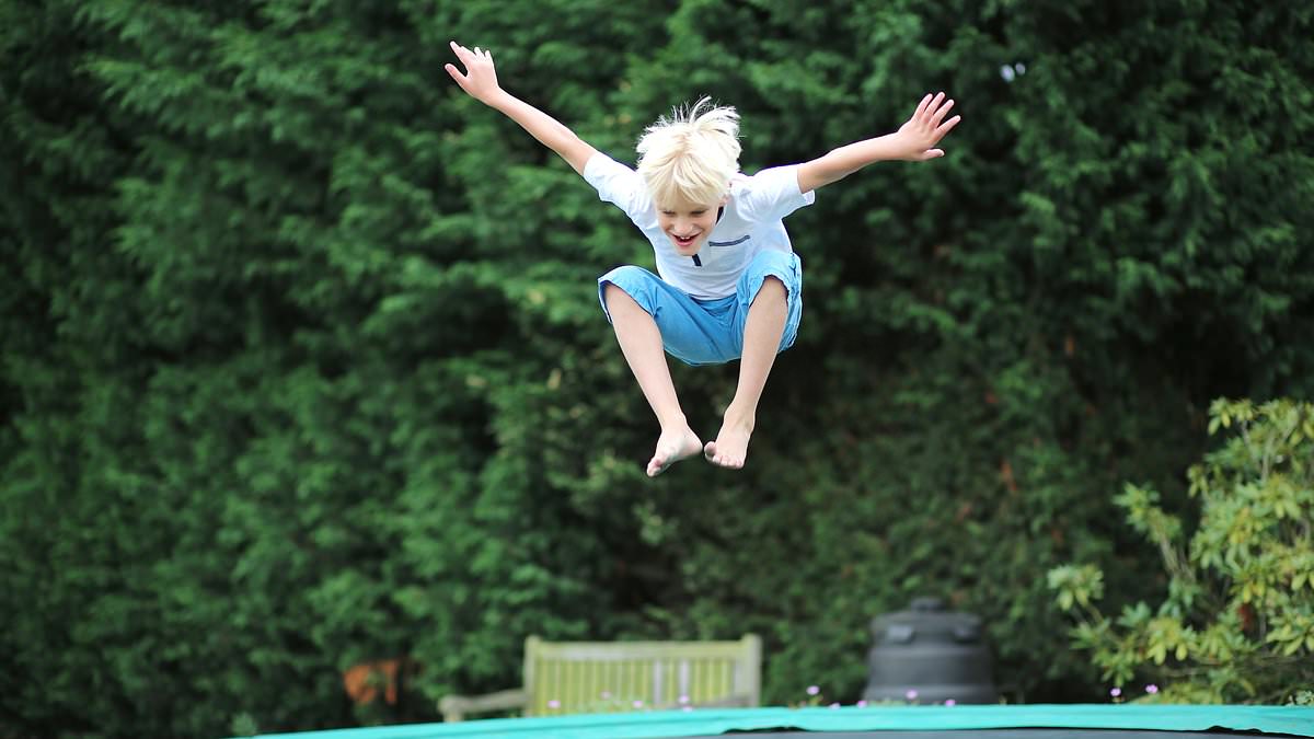 Two in five children want to be more physically active, study reveals - but many spend six hours a day glued to their devices