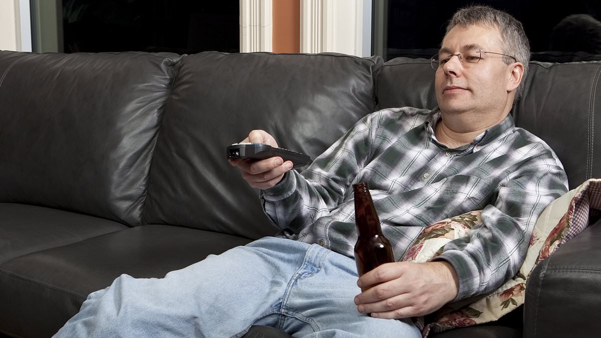 Watching five hours of TV a day increases risk of dementia by nearly 50 per cent, study finds