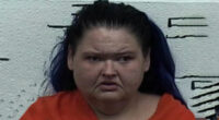 1000-Lb Sisters’ Amy Slaton frowns in mug shot after being arrested at Safari Park when cops were called to ‘camel bite’