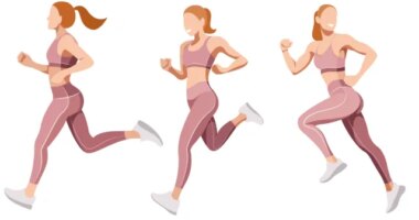 woman running