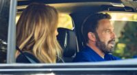 Ben Affleck and Jennifer Lopez look tense as they reunite for the first time since split and spark wedding ring riddle